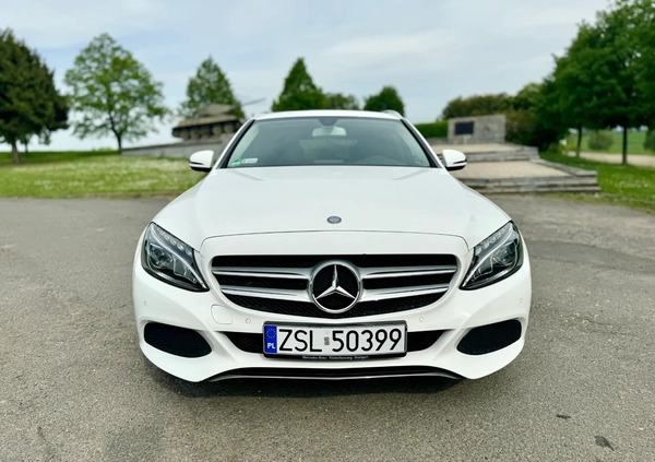 Mercedes-Benz Klasa C cena 56900 przebieg: 198000, rok produkcji 2014 z Racibórz małe 121